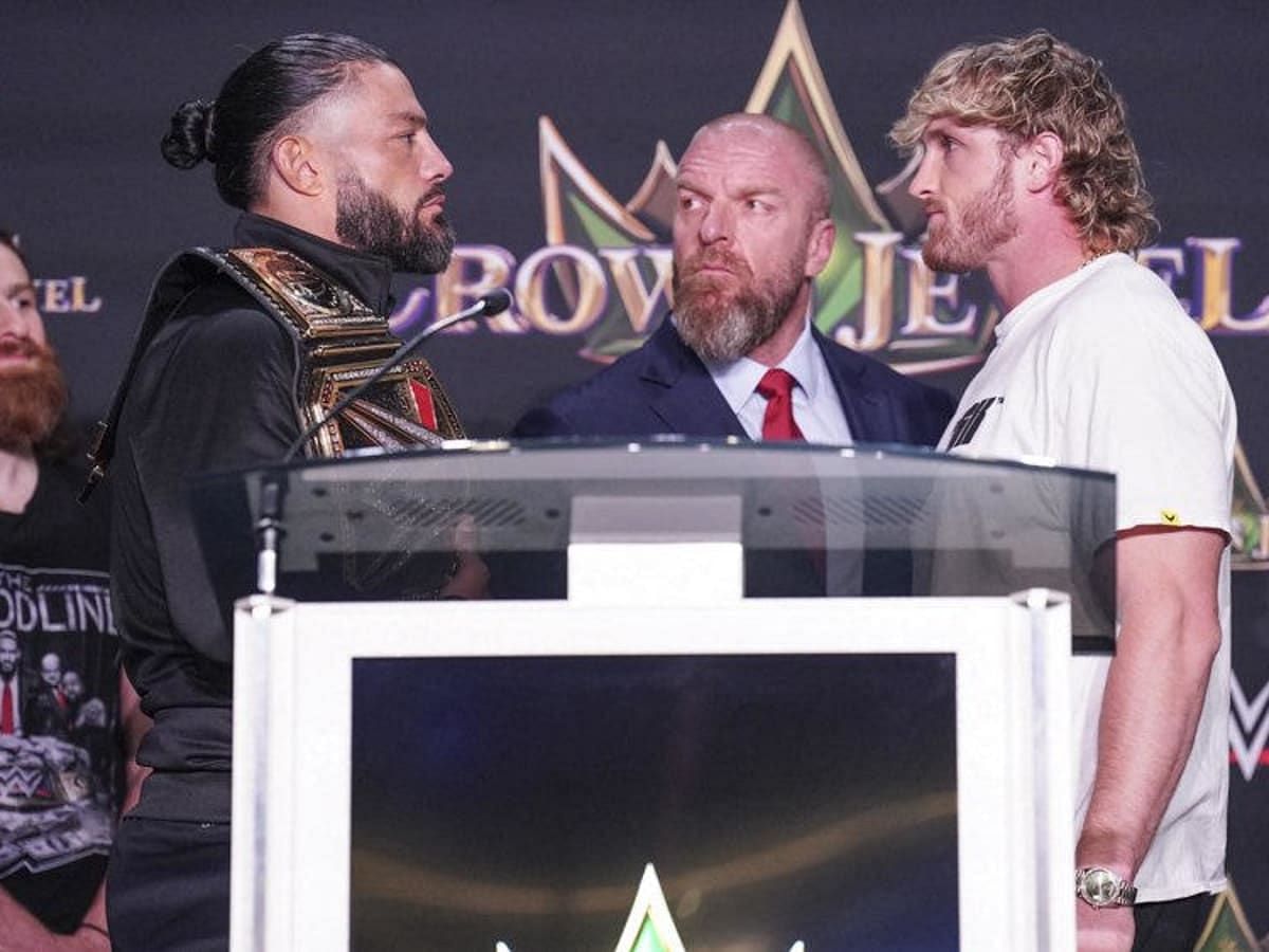 Roman Reigns and Logan Paul