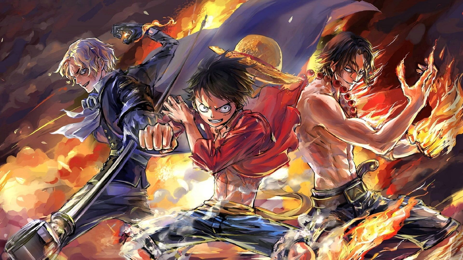 Luffy y Sabo in 2023  One piece manga, One piece tattoos, Manga anime