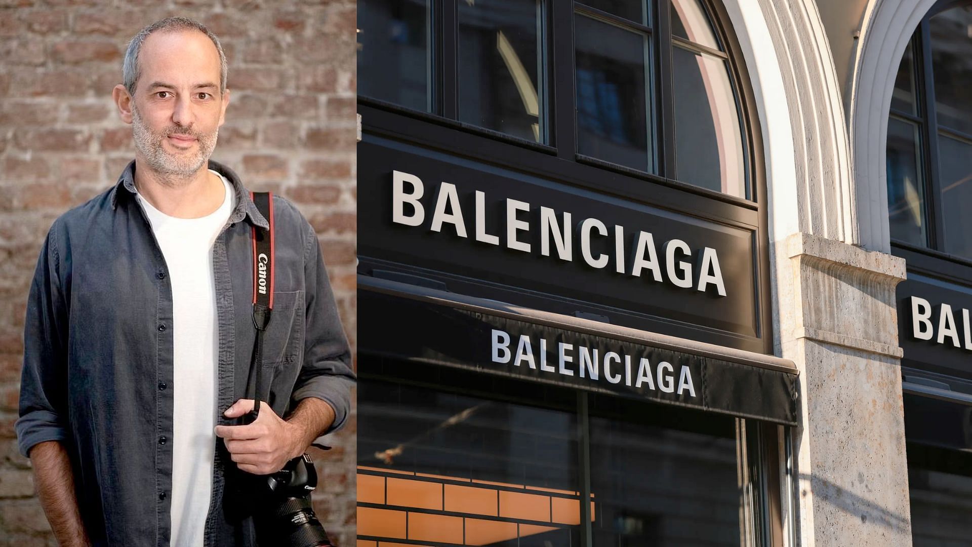 Balenciaga campaign photographer faces severe backlash as he attempts to absolve himself (image via Gabriele Galimberti and Getty/Jeremy Moeller)