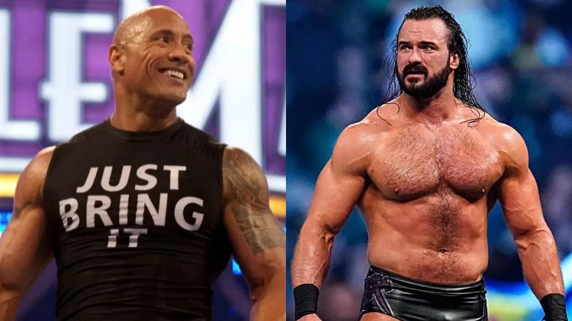 The Rock and Drew McIntyre were among the rumors in November 2021.