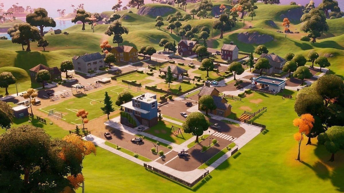 Pleasant Park has been part of a lot of maps (Image via Epic Games)
