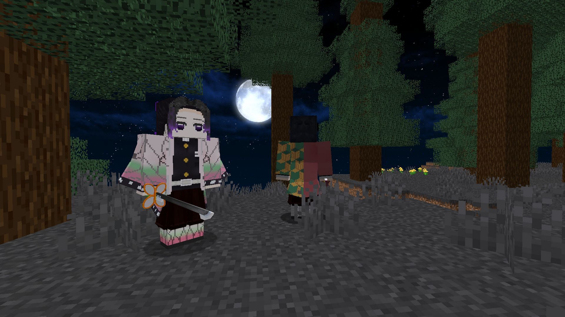 This Demon Slayer mod is one of the most popular mods for Minecraft (Image via CurseForge)