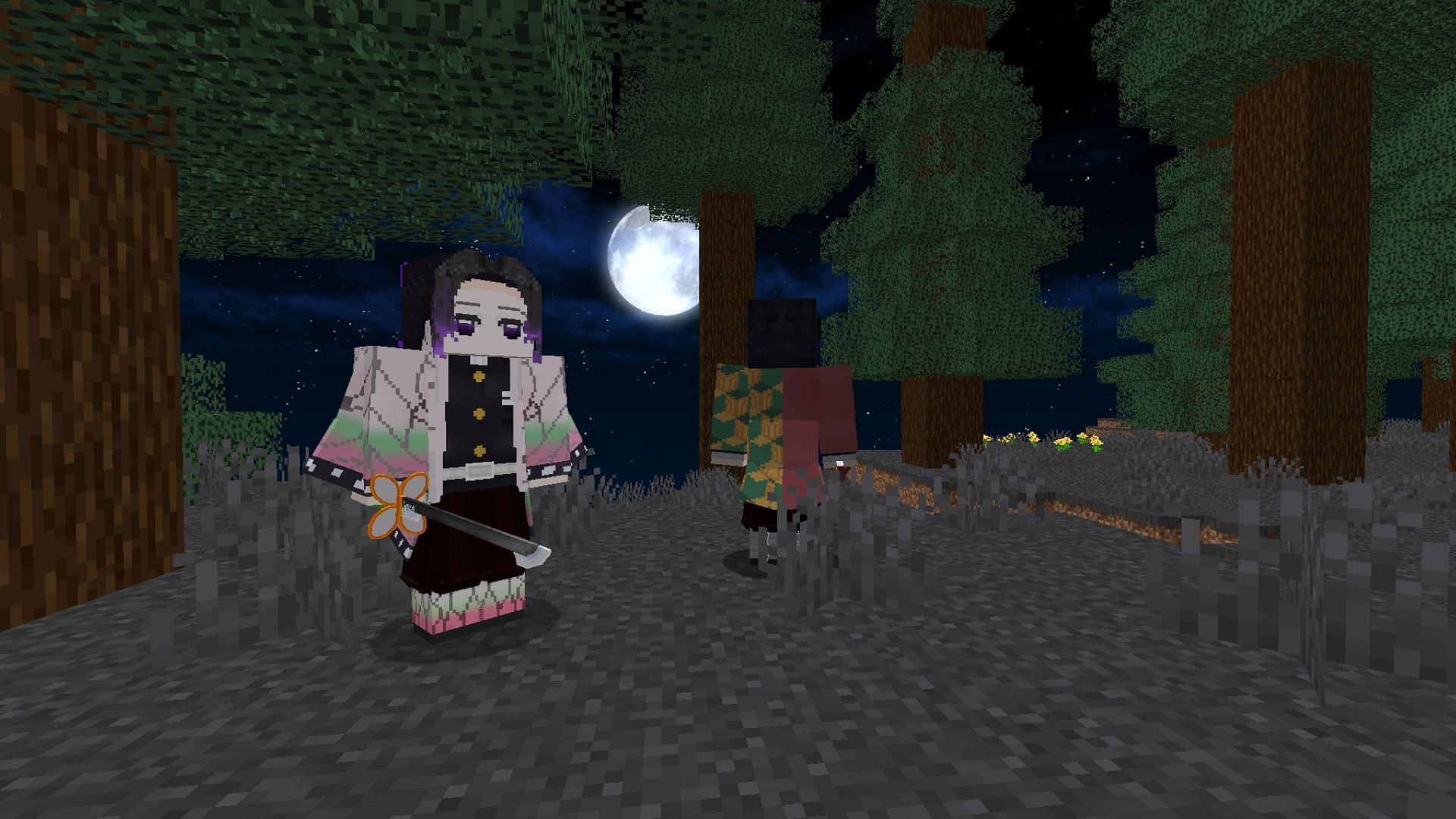 Kimetsu no Yaiba (Demon Slayer) - Minecraft mod - Download