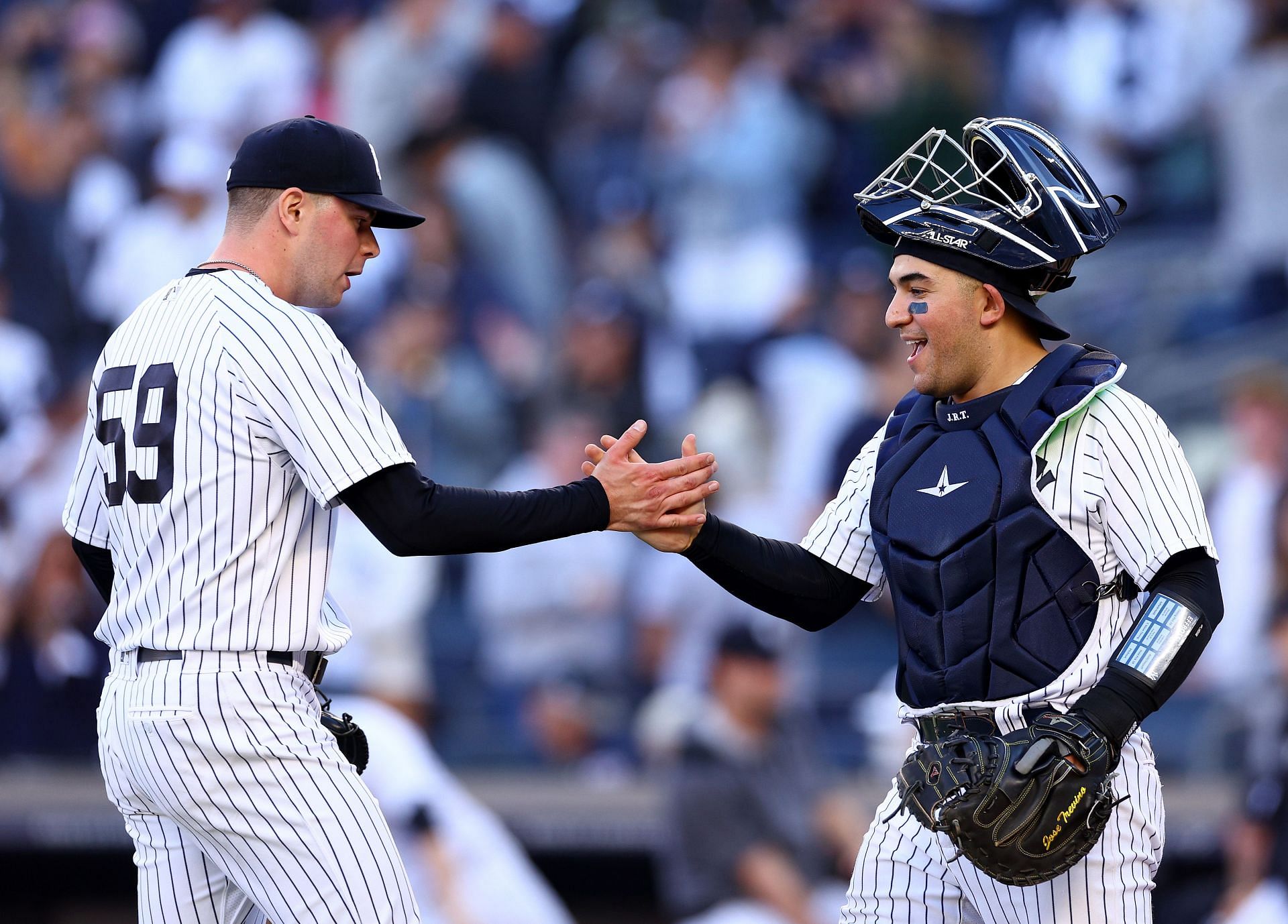 Yankees excited for 'premium defensive catcher' Jose Trevino