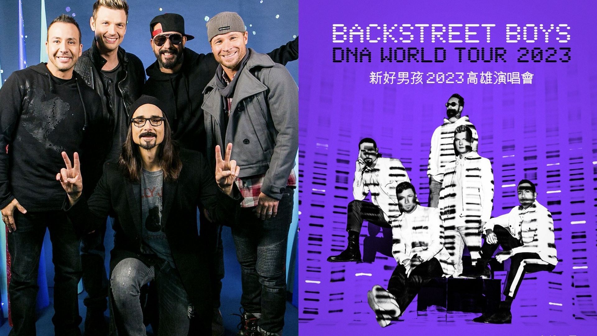 Backstreet Boys for DNA World Tour Asia 2023 (Image via Twitter/@backstreetboys)