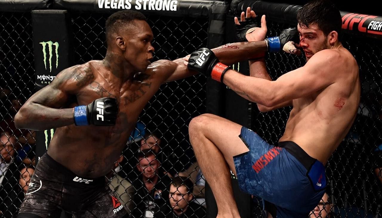 Israel Adesanya made light work of Rob Wilkinson in his octagon debut