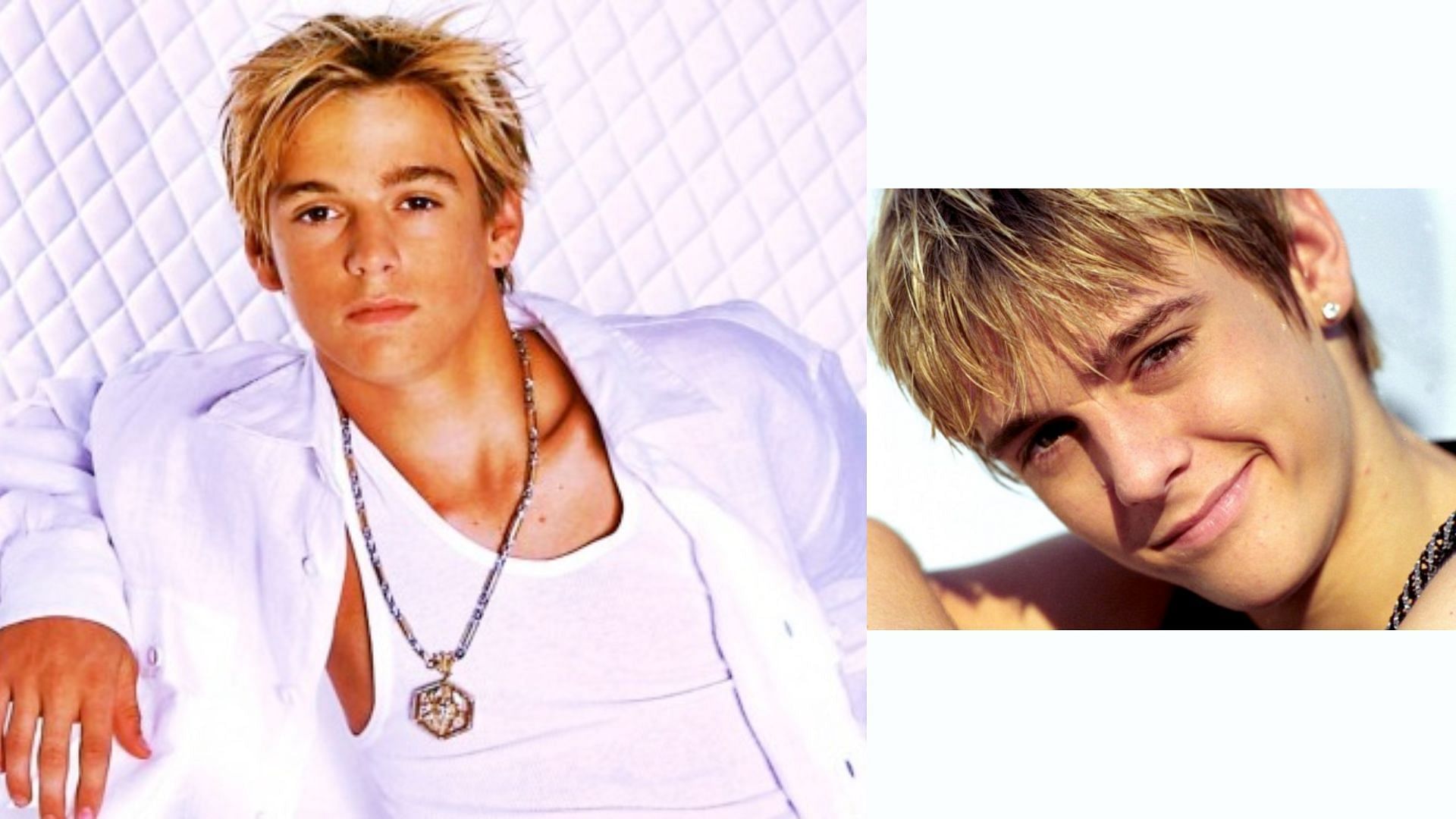 Aaron Carter in the late 1990s (image via Getty/RonnieV)