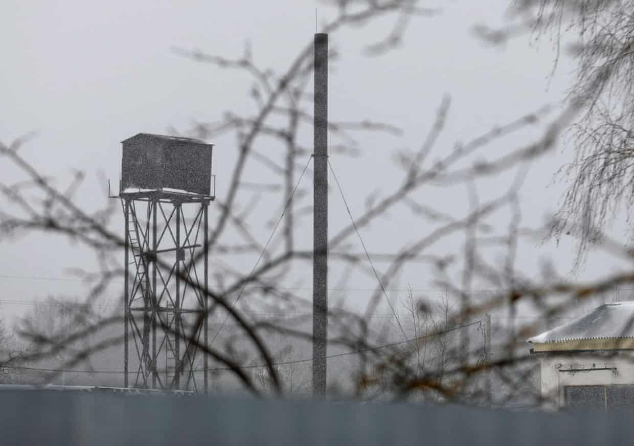 A prison tower at IK-2 Mordovia. Photograph: Reuters
