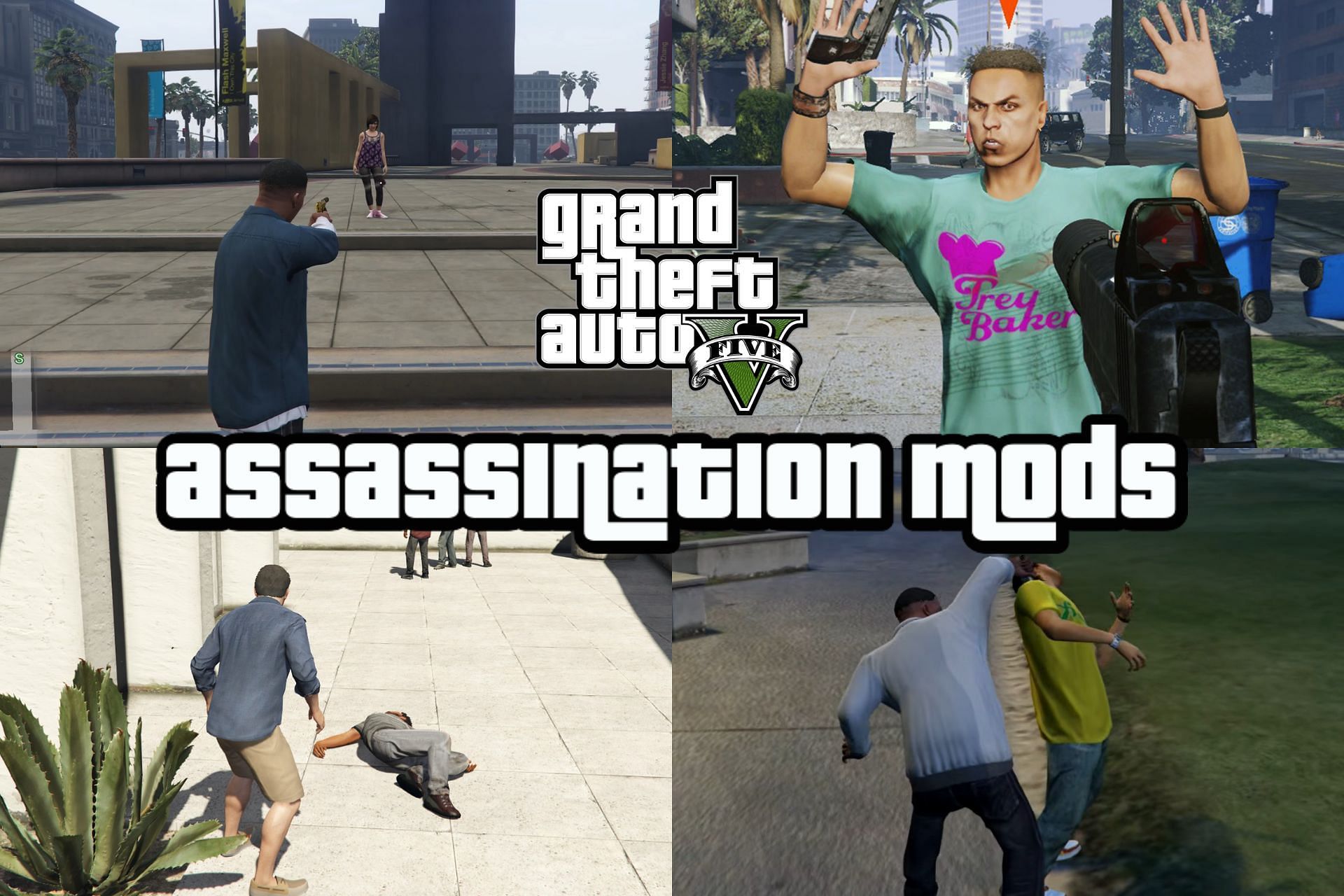 Five great assassination mods to try in GTA 5 (Image via Sportskeeda)