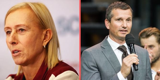 "I'm going to beat him up" - When Martina Navratilova was infuriated by Richard Krajicek after the Dutchman called WTA players "fat pigs"