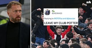 "Call the game off right now" "We're a finished institution" - Chelsea fans rip into Graham Potter for benching 2 key players against Arsenal