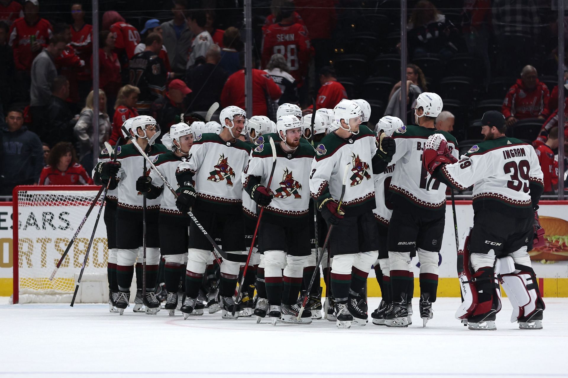 Arizona Coyotes v Washington Capitals