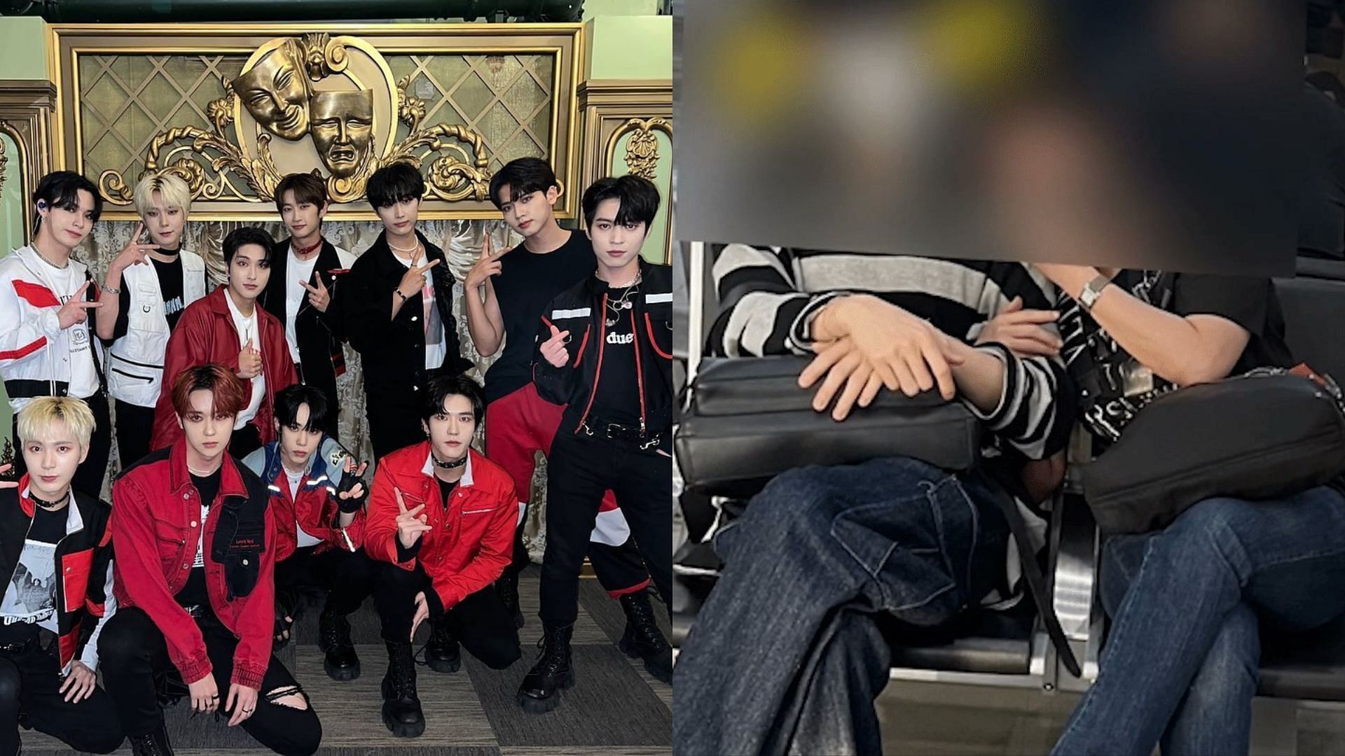 OMEGA X brings to light their struggles with sexual harassment at Spire Entertainment (Images via Instagram/omegax_official and YouTube/SBS)
