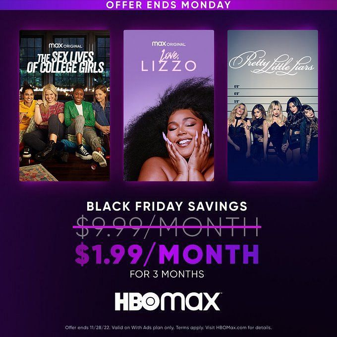 How to avail HBO Max Cyber Monday deal 2022?