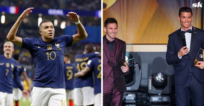 PSG superstar Kylian Mbappe compared to Lionel Messi and Cristiano Ronaldo; urged to move to Manchester City to fulfill potential