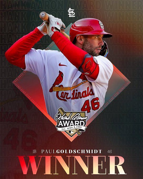 An MVP on and off the field. Congratulations to Paul Goldschmidt, our 2023  Roberto Clemente Award nominee!