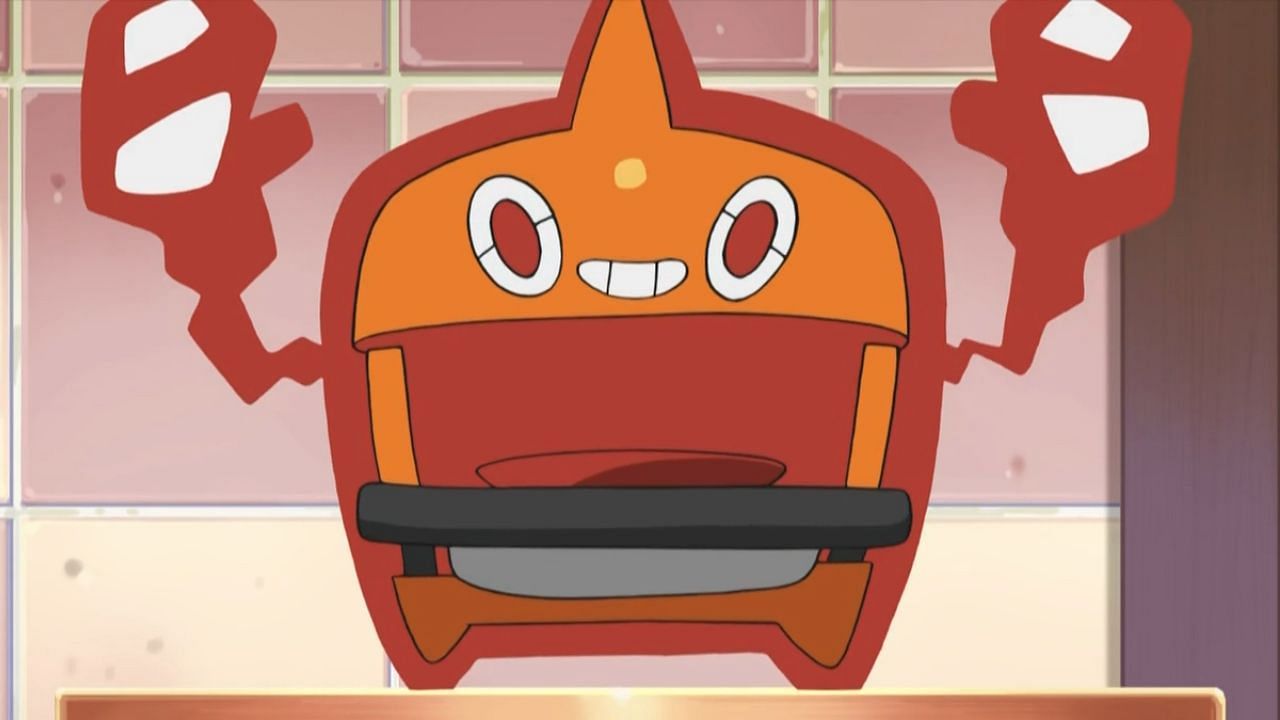 Heat Rotom as it appears in the anime (Image via The Pokemon Company)