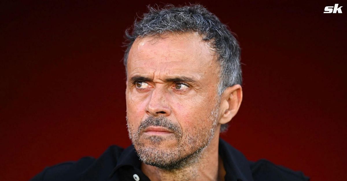 Spain head coach Luis Enrique.