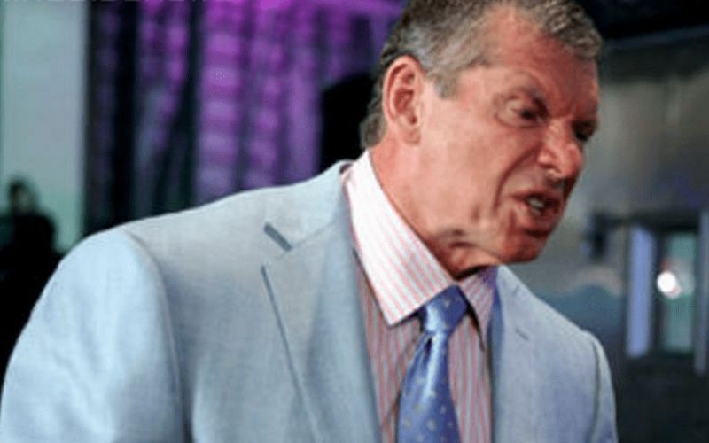 vince mcmahon angry