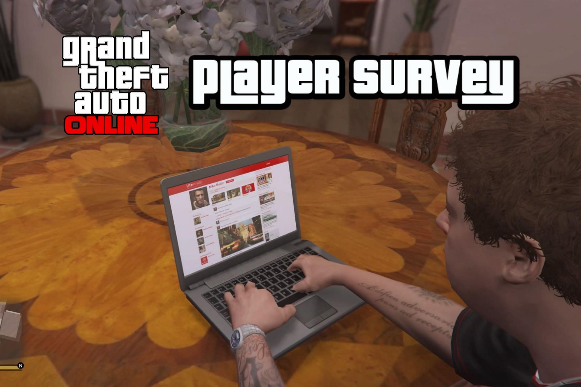 GTA Online players can still participate in the survey and earn rewards (Image via Reddit)