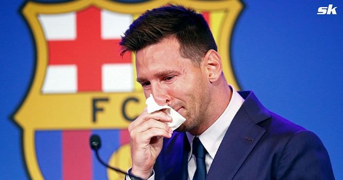 “It was the most beautiful thing that happened to me in my career” – Emotional Lionel Messi holds back tears as he recollects memorable moment