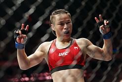 Watch: Zhang Weili shows incredible improvement in English while talking potential opponents for her first title defense