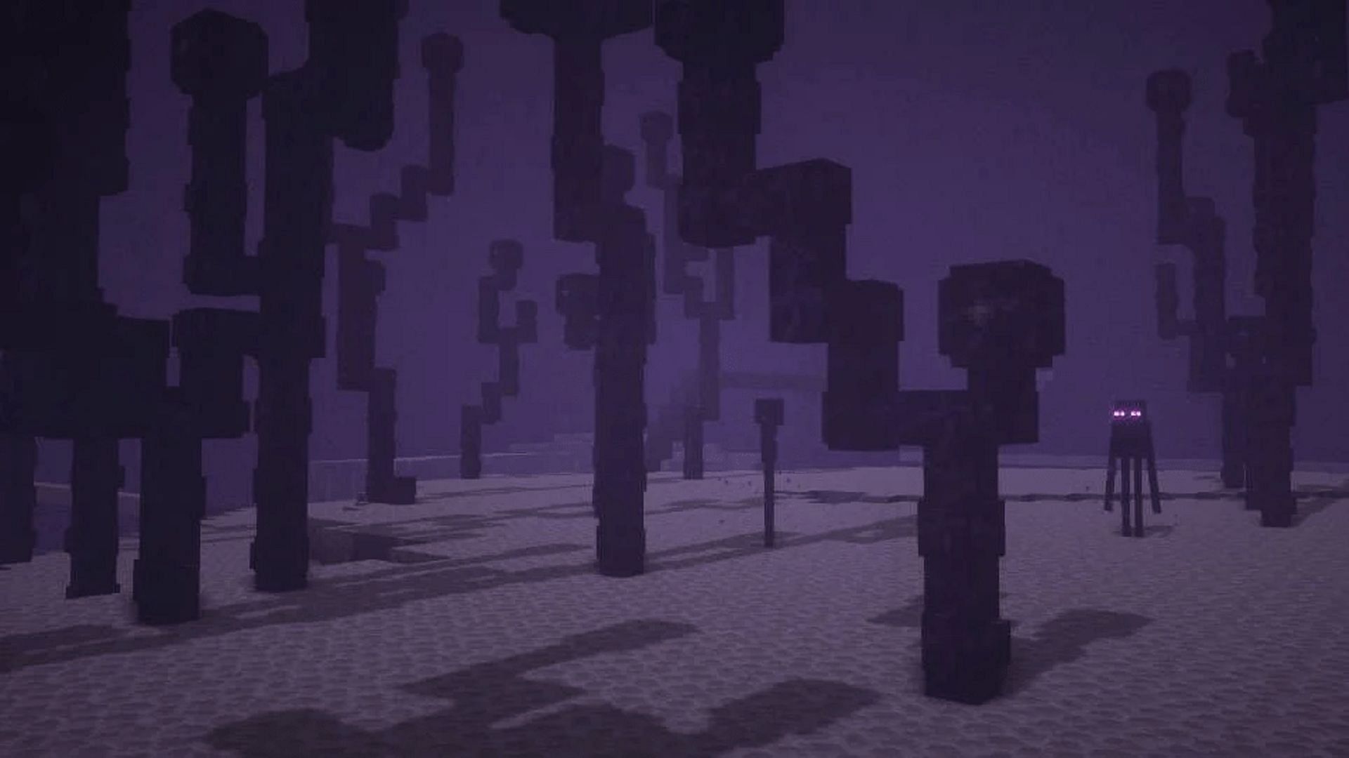 The End is a dimension that is very unkind to outsiders (Image via Mojang)