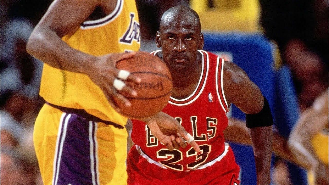 Michael Jordan in 1991 NBA Finals
