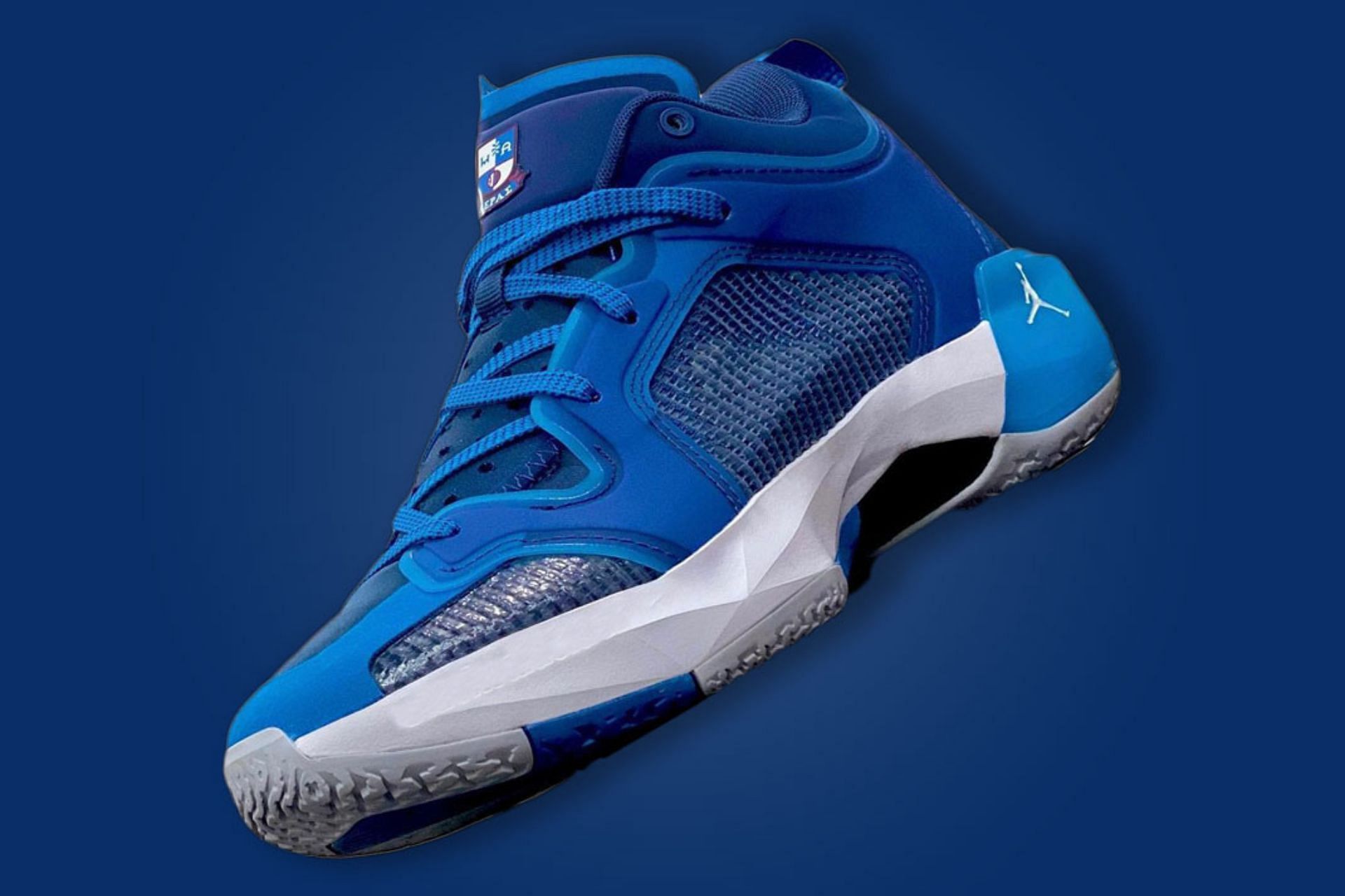 blue shoes jordan