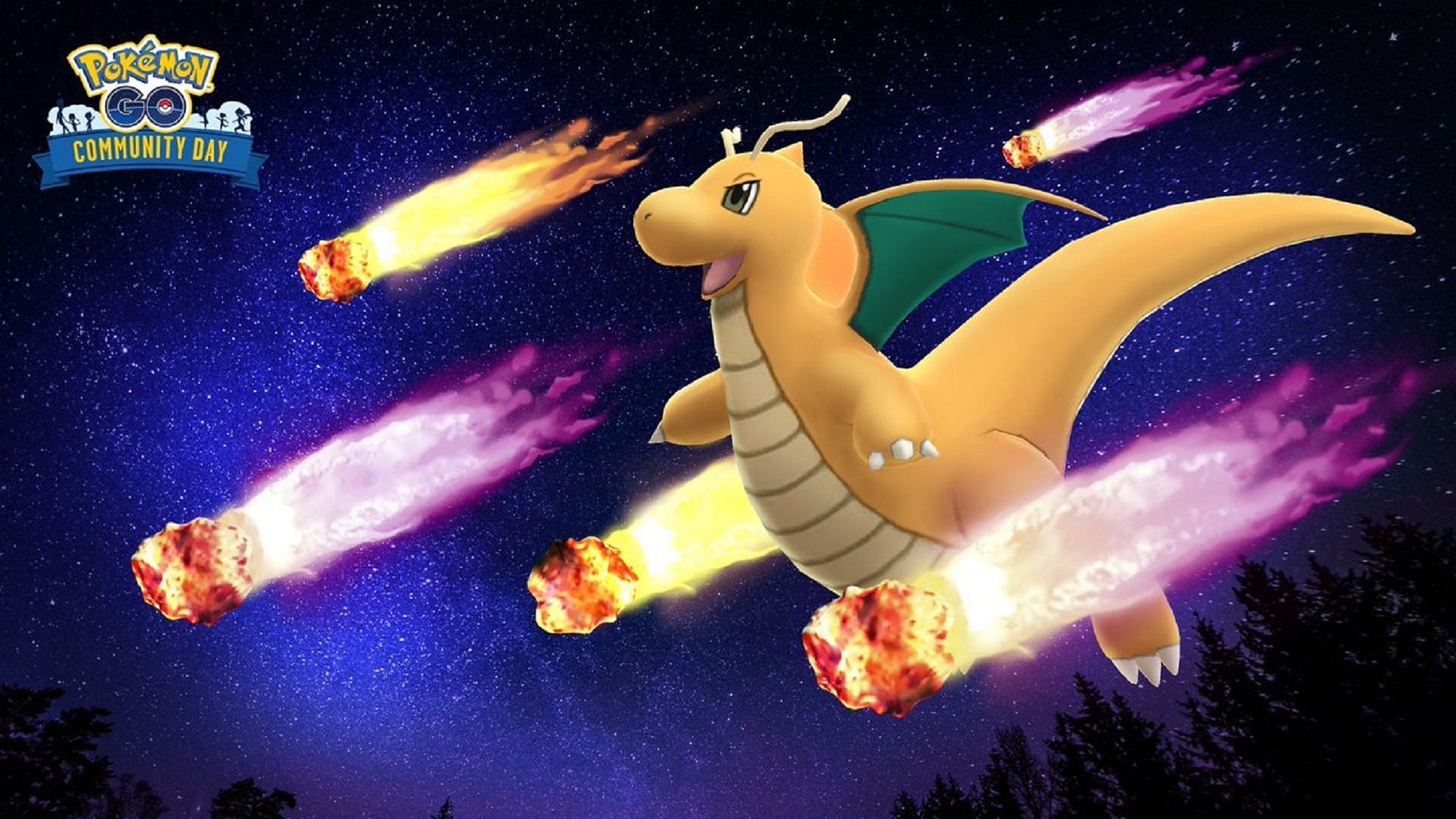 Dragonite can learn Draco Meteor if it&#039;s evolved from Dragonair during the event (Image via Niantic)