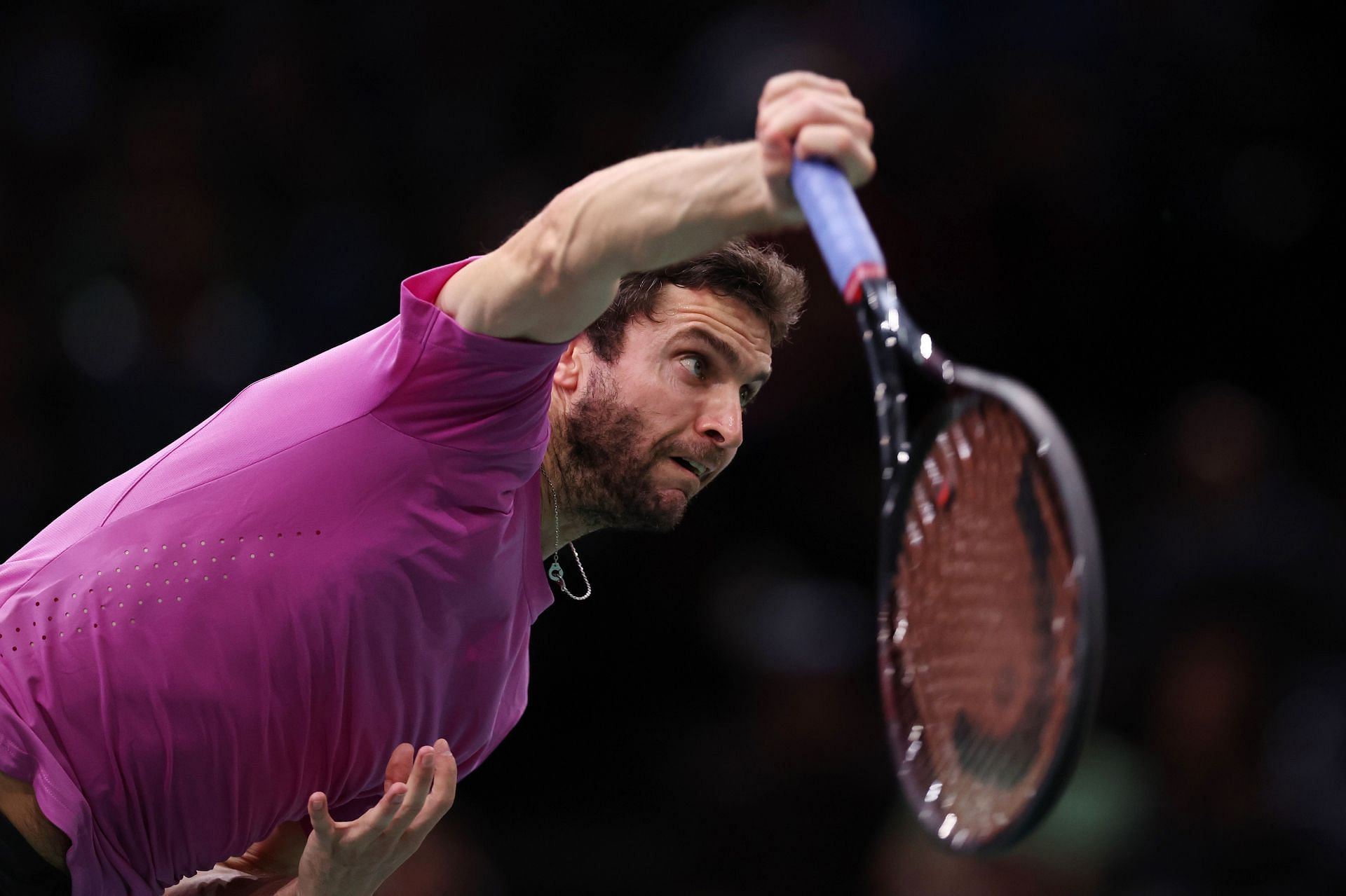 Gilles Simon retried at the 2022 Paris Masters