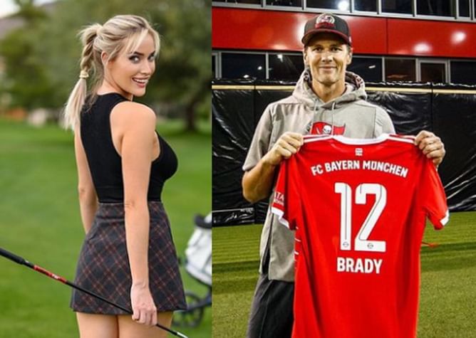“You guys are so sweet” - Paige Spiranac responds to fan pushing for Tom Brady to date her