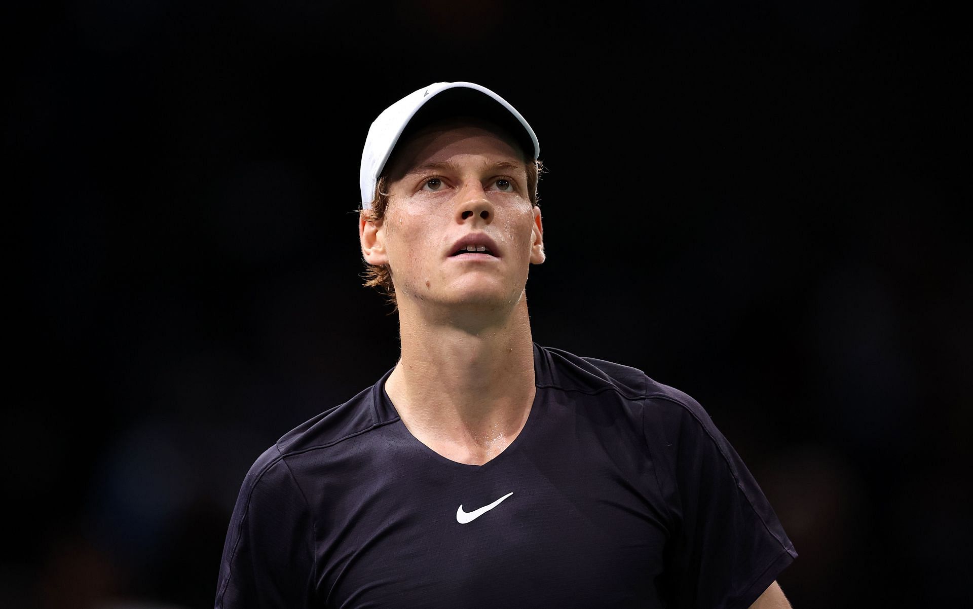 Jannik Sinner at the 2022 Rolex Paris Masters