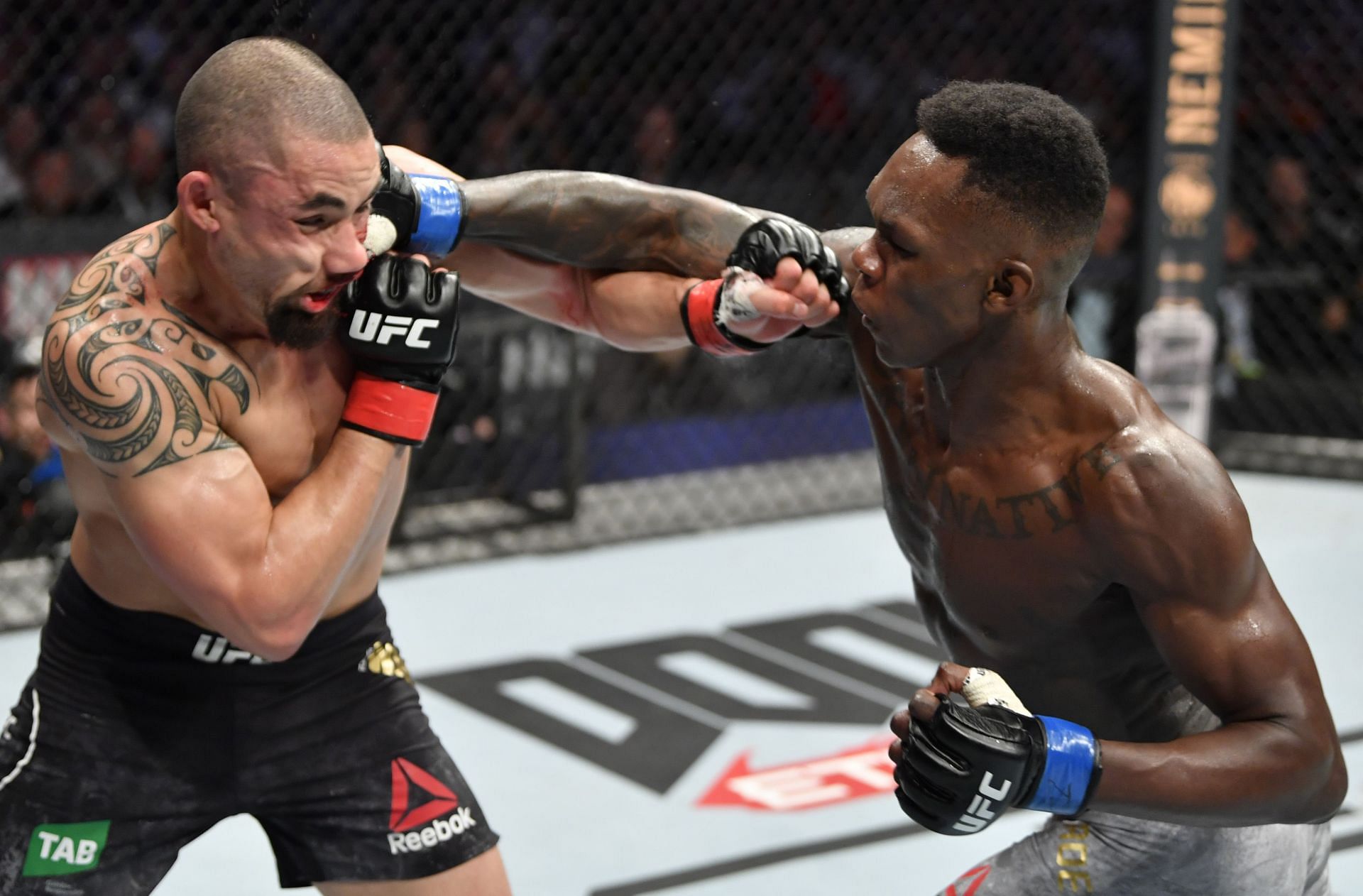 Israel Adesanya dismantled Robert Whittaker to claim middleweight gold in 2019