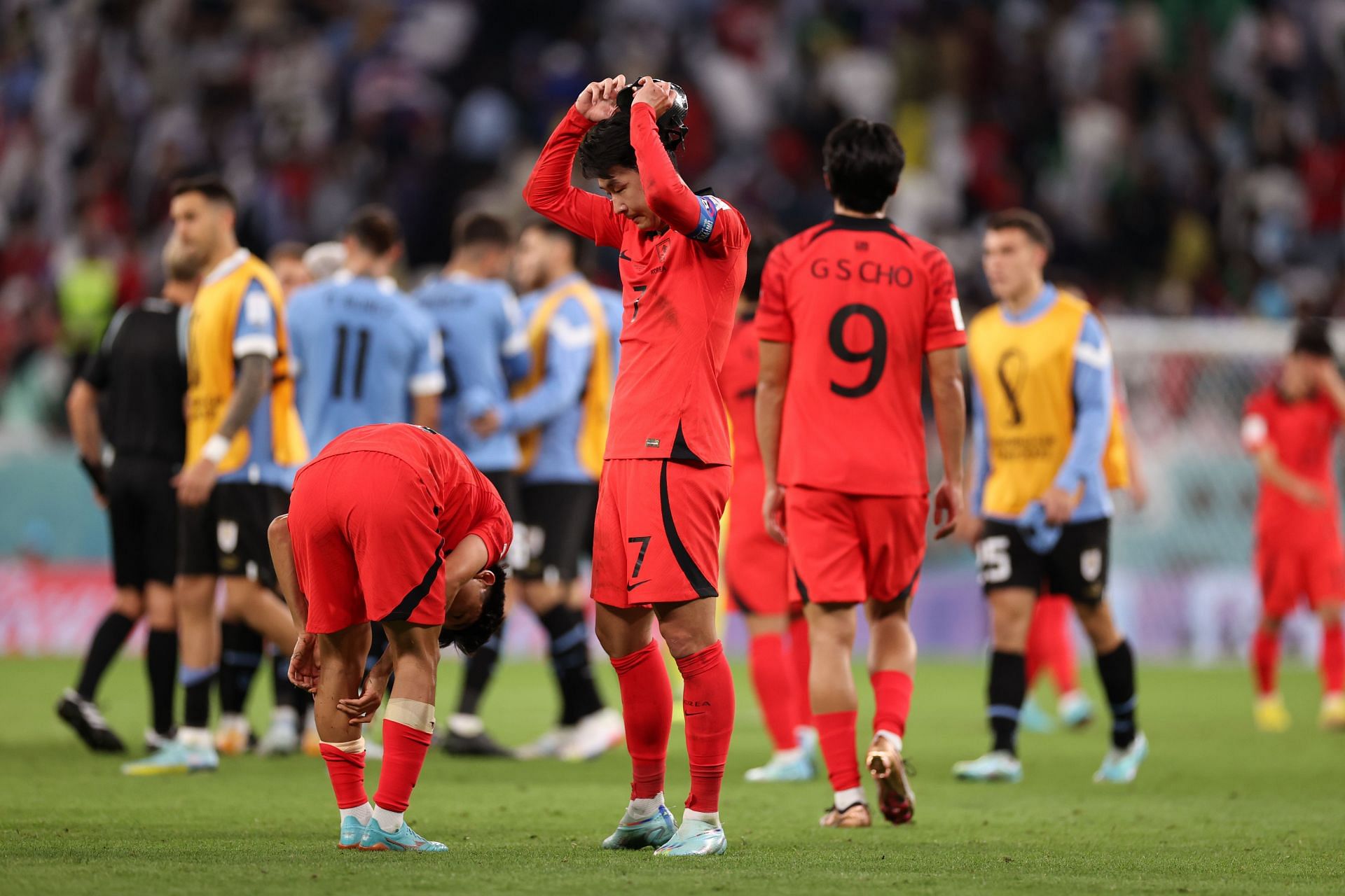 Uruguay 00 South Korea Player ratings as determined combatants cancel