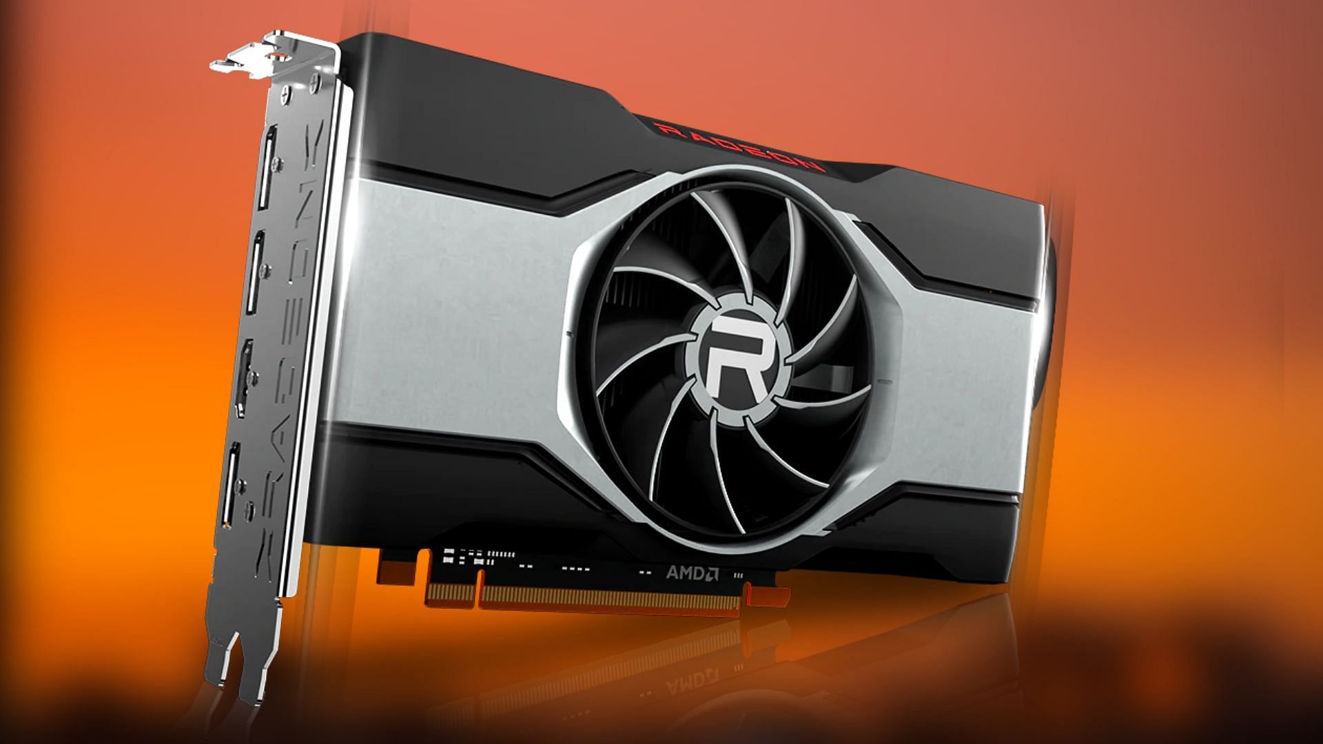 The AMD Radeon RX 6600 XT reference card (Image via AMD)