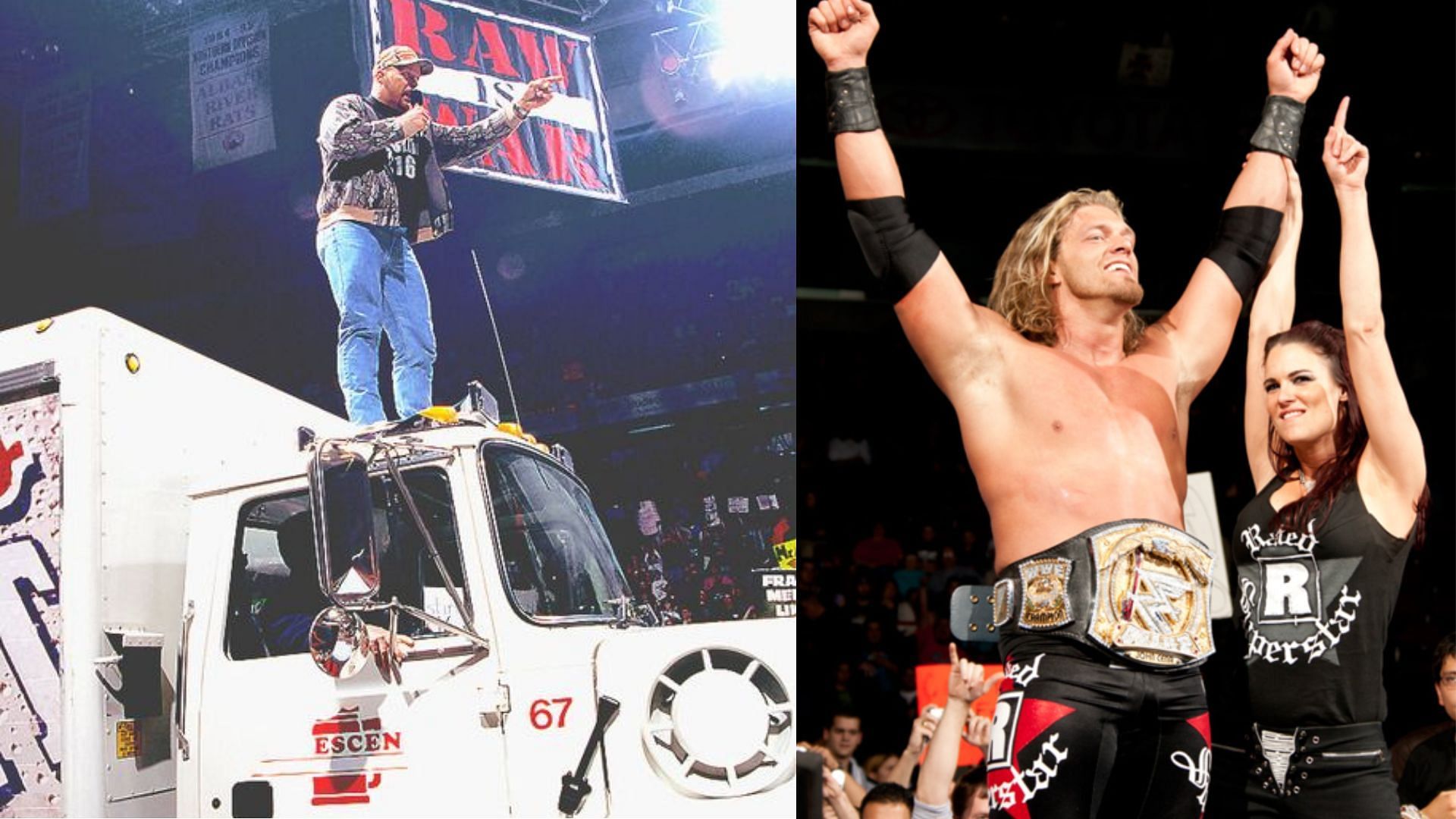 Stone Cold &amp; WWE RAW superstar Edge