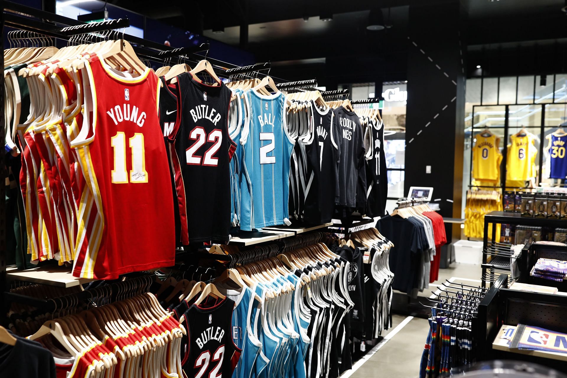 NBA Store in Melbourne, Australia.
