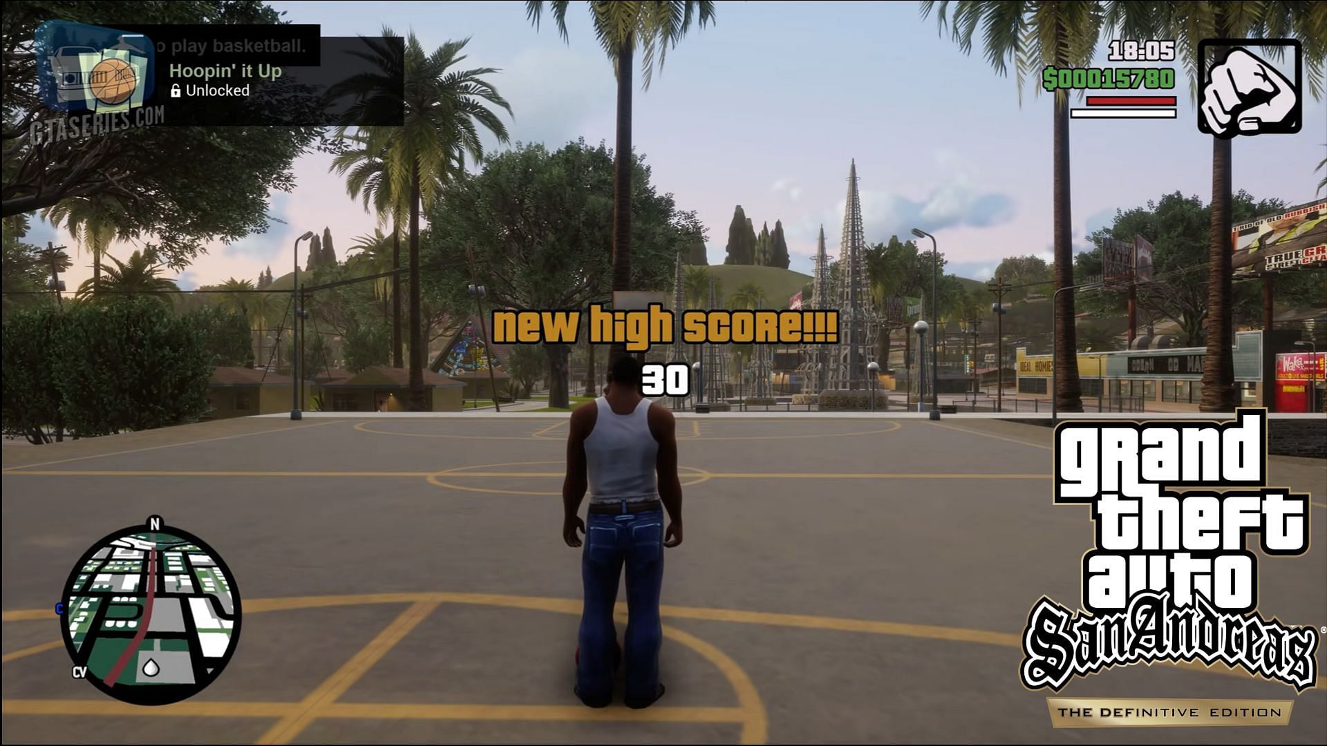 How to play Basketball in GTA: San Andreas Definitive Edition? (Hoopin' it  Up achievement)