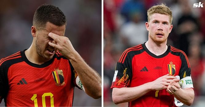 Belgium superstars Eden Hazard, Kevin De Bruyne and Jan Vertonghen involved in big altercation after 2-0 Morocco defeat: Reports