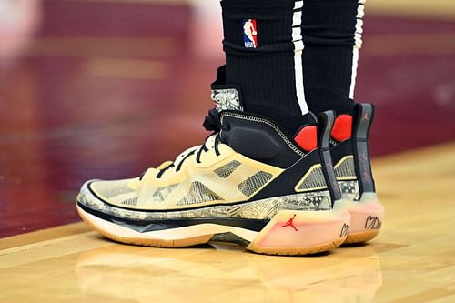 Jayson Tatum shoes were mostly Nike throughout the years (Image via Getty Images)