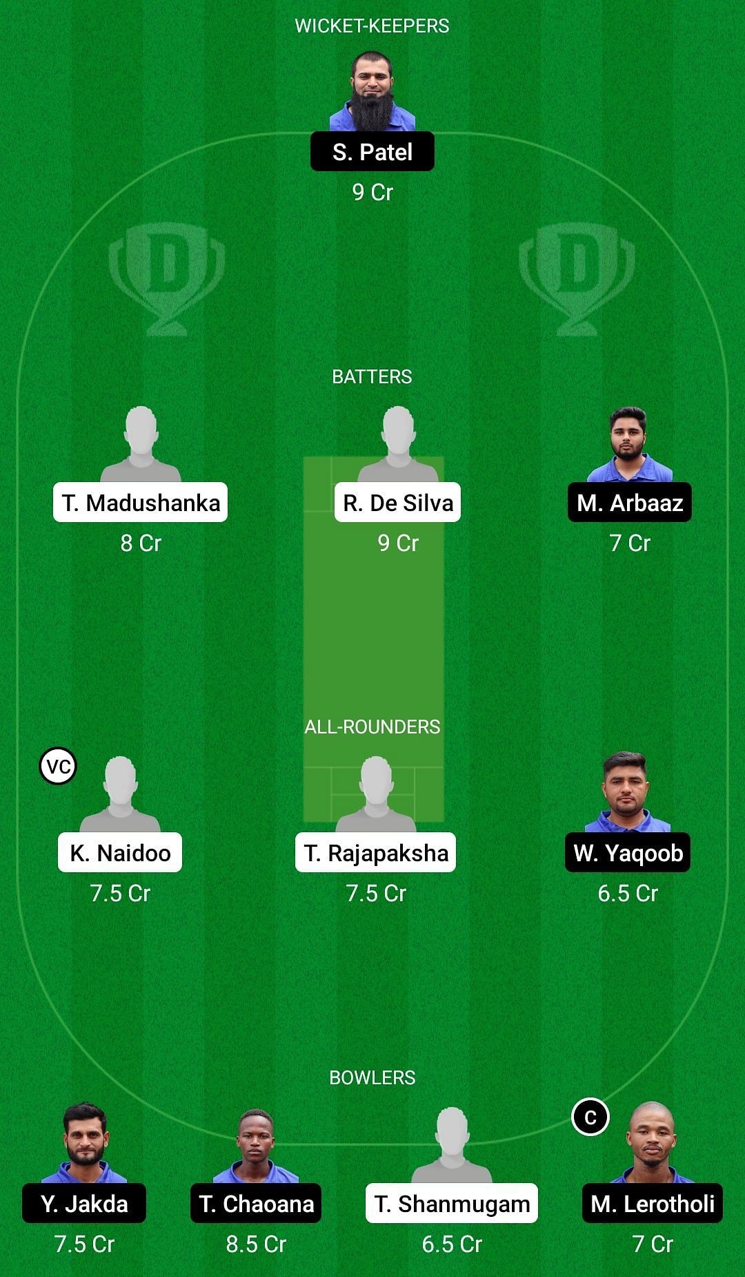 Dream11 Team for Seychelles vs Lesotho - ICC Men&rsquo;s T20 World Cup Sub Regional Africa Qualifier A 2022