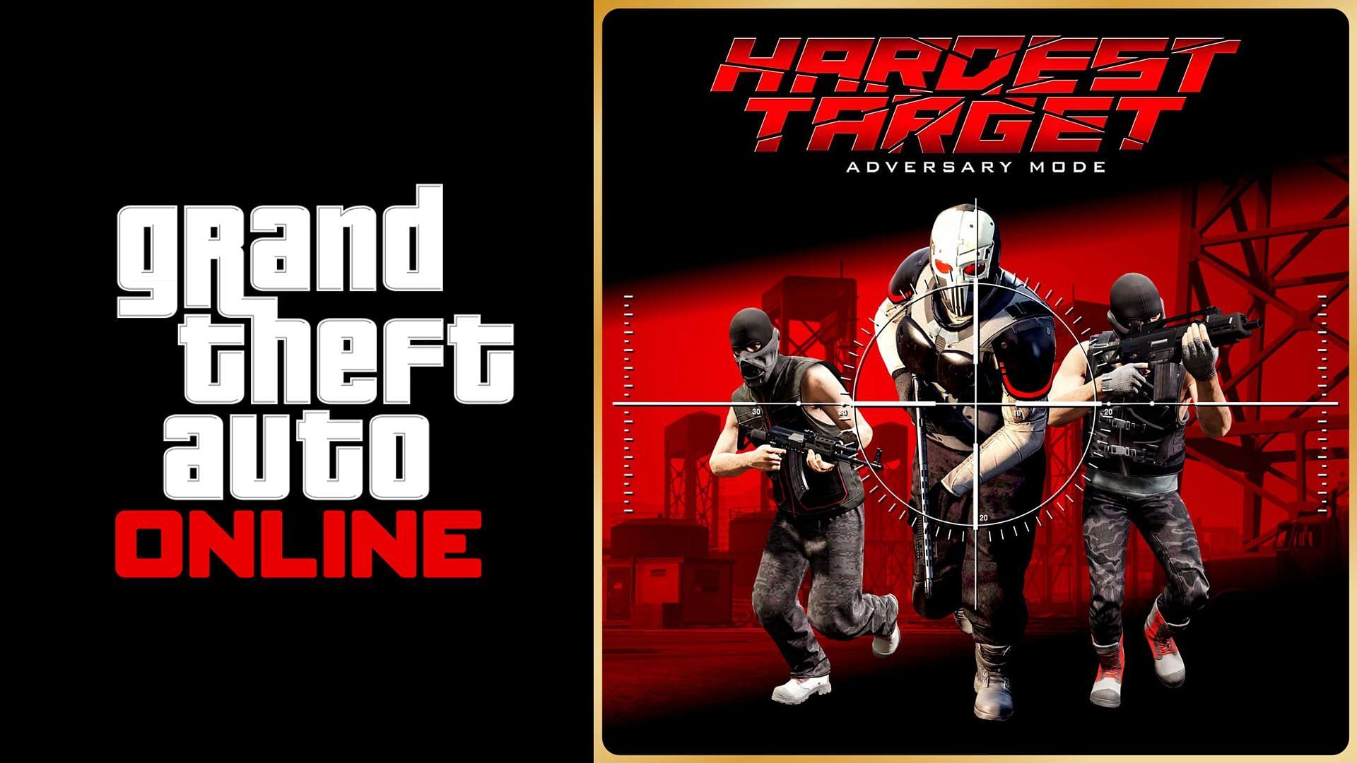 A brief about Hardest Target Adversary Mode in GTA Online with which players can earn 2x bonuses this week (Image via Sportskeeda)