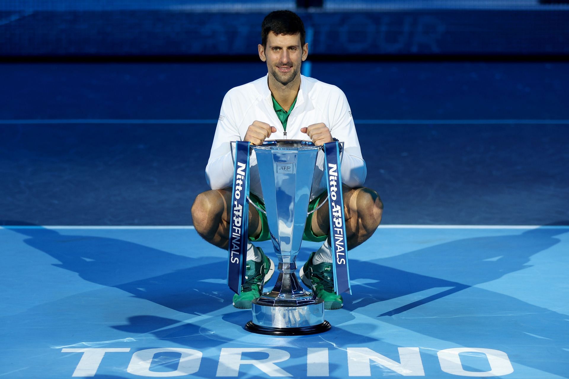 Novak Djokovic at the 2022 Nitto ATP Finals - Day Eight