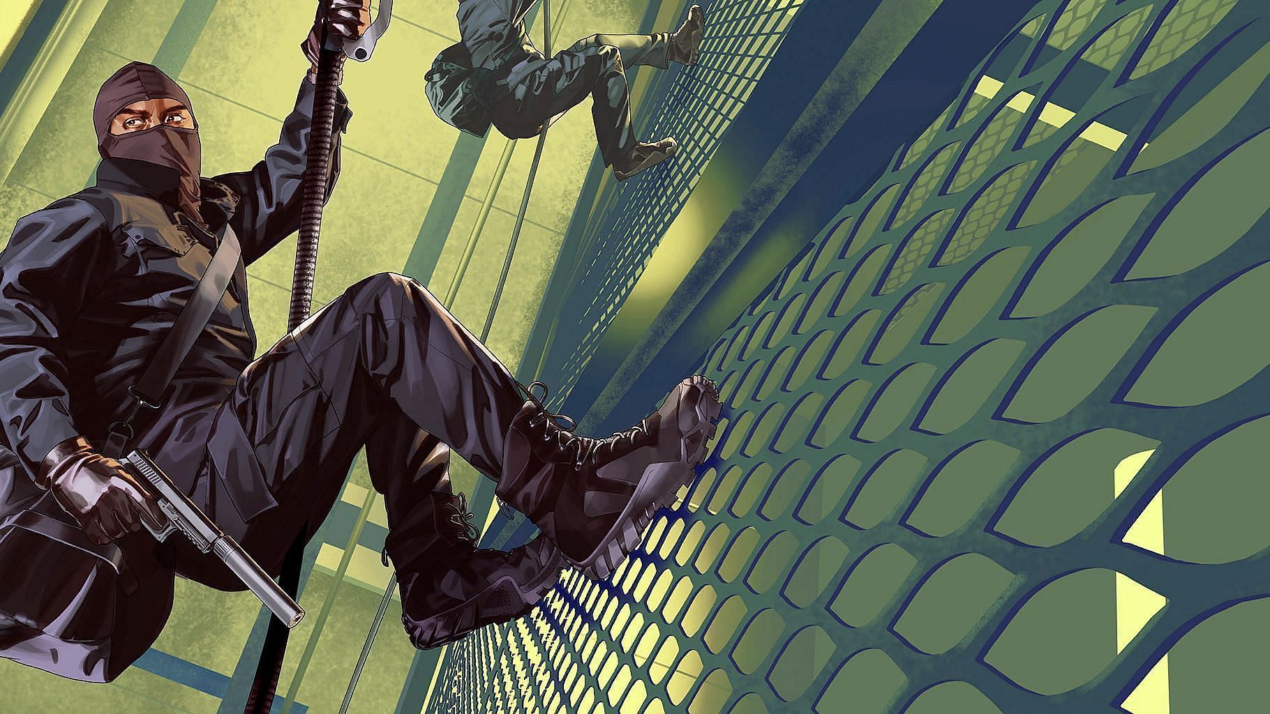 There are plenty of heists in GTA Online (Image via Rockstar Games)
