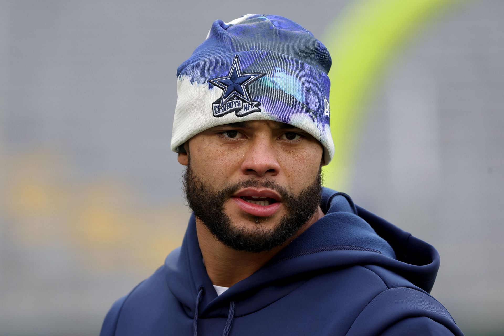 Dak Prescott Winter Beanie - Navy