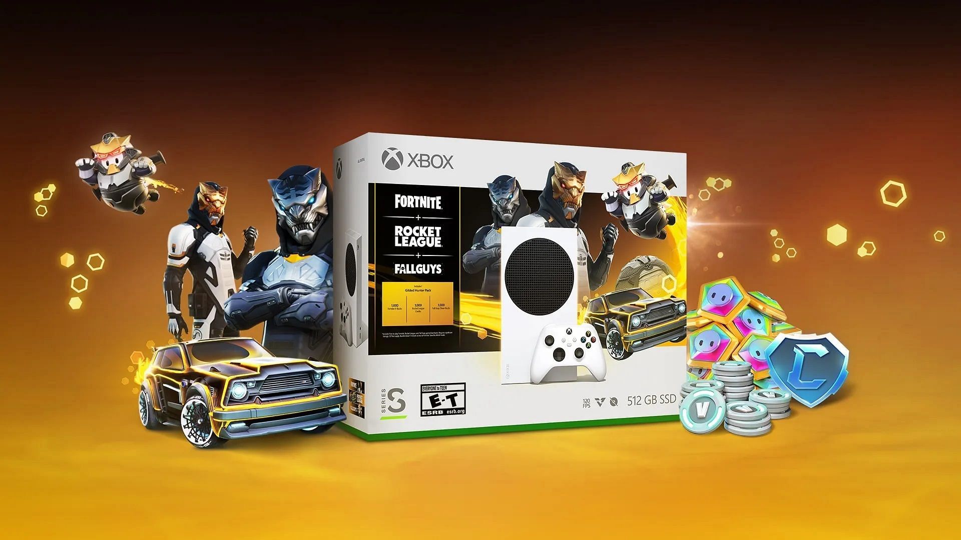 Xbox Series S Fortnite Bundle coming in November 2022 (Image via Microsoft)