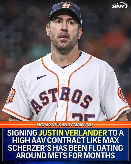 Yankees, Mets are 'potential suitors' for Astros' Justin Verlander