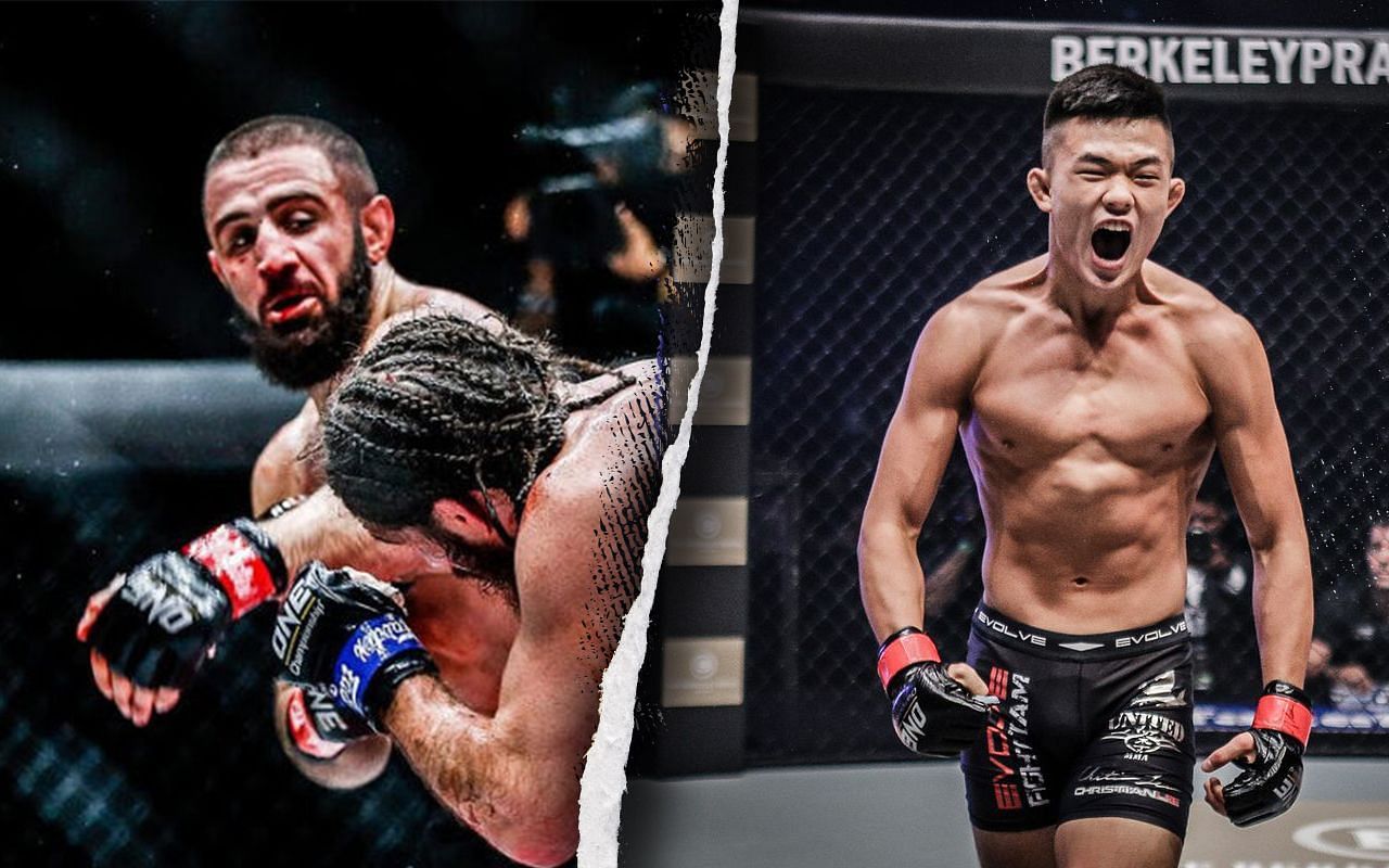 Kiamrian Abbasov and Christian Lee | Image courtesy of ONE Championship