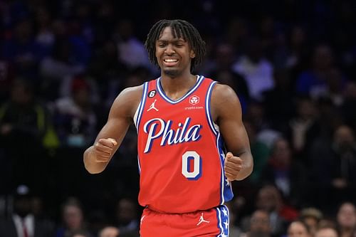 Tyrese Maxey of the Philadelphia 76ers